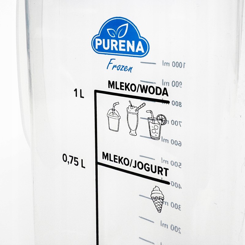 Dzbanek z miarką do odtwarzania produktów Purena FROZEN 1250 ml
