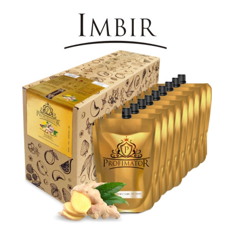Bezalkoholowy koncentrat IMBIR box 9x300 ml PROFIMATOR