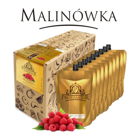 Bezalkoholowy koncentrat MALINA box 9x300ml PROFIMATOR