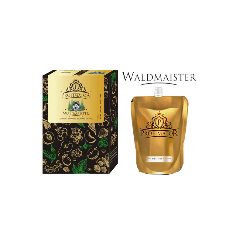 Bezalkoholowy koncentrat WALDMAISTER box 9x300ml PROFIMATOR