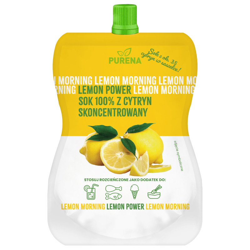 Lemon Power skoncentrowany sok cytrynowy 100% Purena