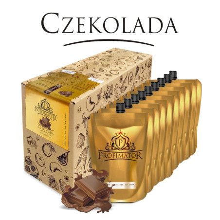 Bezalkoholowy koncentrat CZEKOLADA box 9x300 ml PROFIMATOR