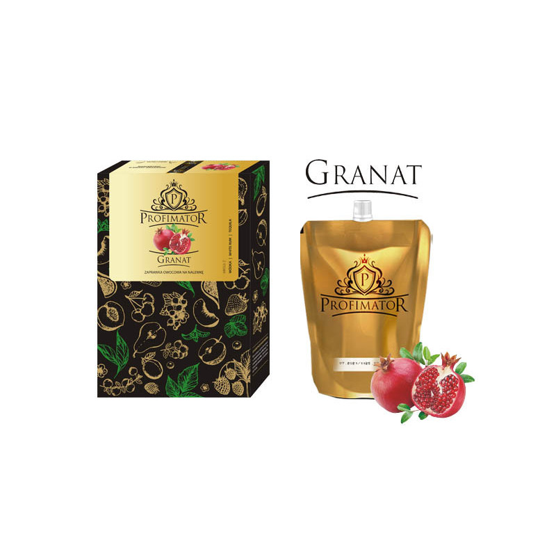 Bezalkoholowy koncentrat GRANAT box 9x300ml PROFIMATOR