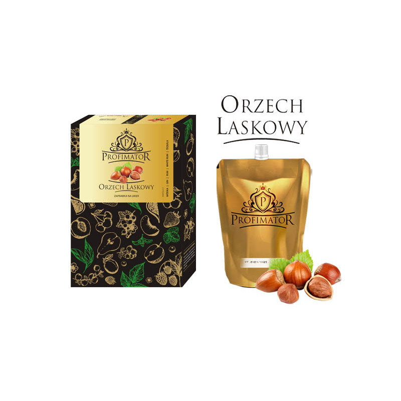 Bezalkoholowy koncentrat ORZECH LASKOWY box 9x300ml PROFIMATOR