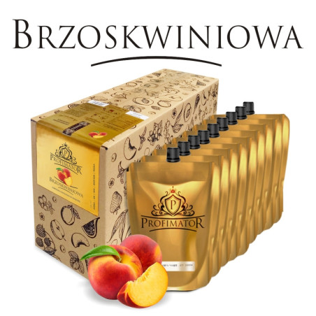 Bezalkoholowy koncentrat BRZOSKWINIA box 9x300ml PROFIMATOR