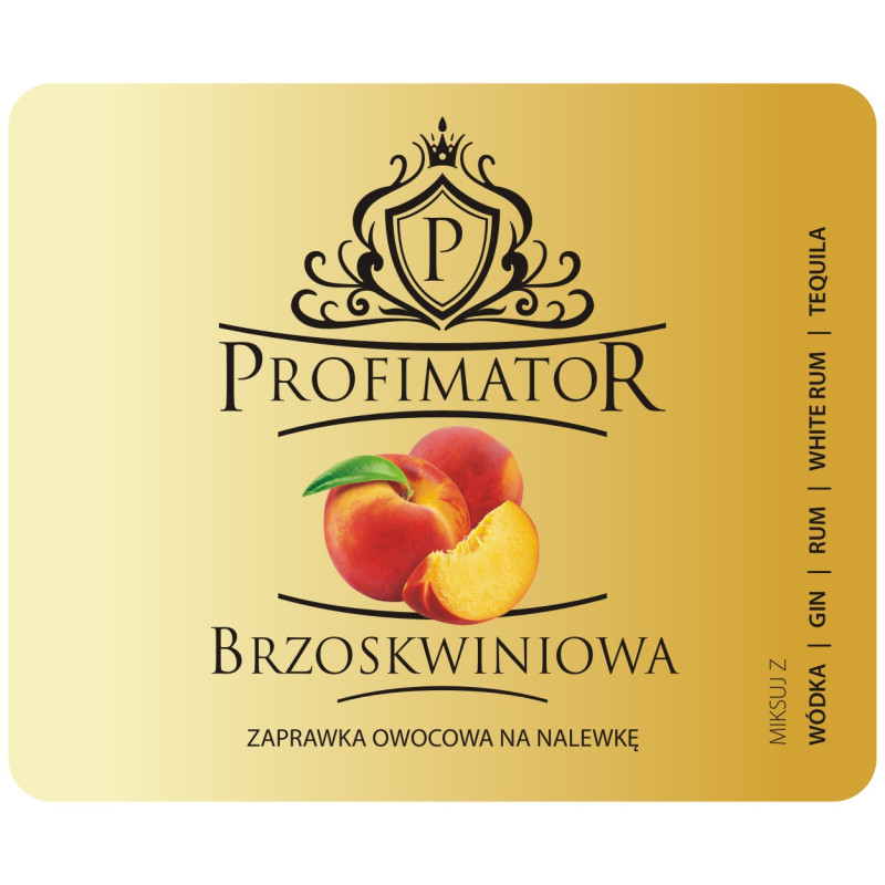 Bezalkoholowy koncentrat BRZOSKWINIA box 9x300ml PROFIMATOR