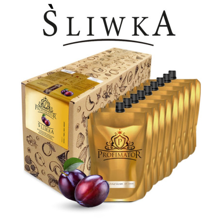Bezalkoholowy koncentrat ŚLIWKA box 9x300 ml PROFIMATOR