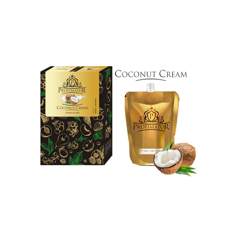 Bezalkoholowy koncentrat COCONUT CREAM box 9x300ml PROFIMATOR