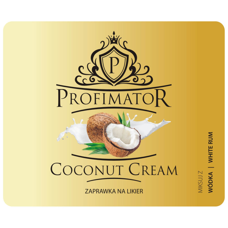 Bezalkoholowy koncentrat COCONUT CREAM box 9x300ml PROFIMATOR