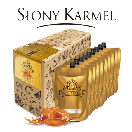 Bezalkoholowy koncentrat SŁONY KARMEL box 9x300 ml PROFIMATOR