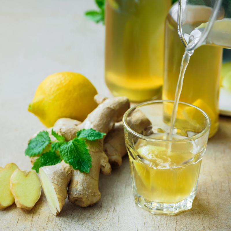 GINGER POWER sok z imbiru i cytryn zagęszczony 180ml