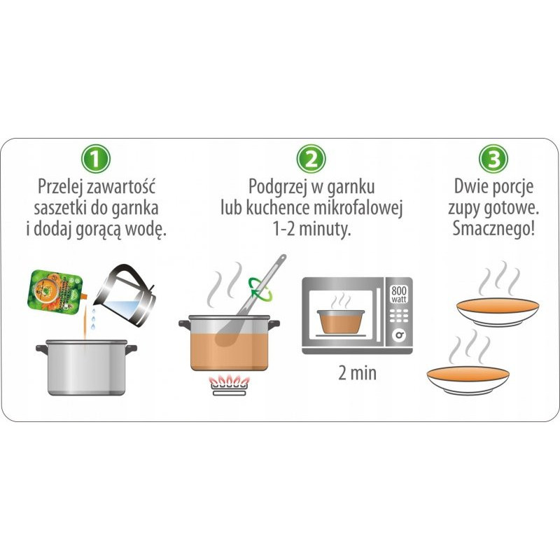Zupa krem marchew-dynia zagęszczona 350g x 4szt