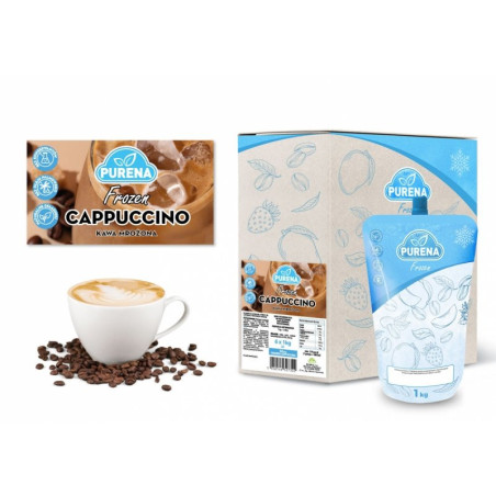 Baza do kawy mrożonej FROZEN COFFEE oraz lodów CAPPUCINO PURENA 1kg