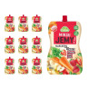 Przekąska miksuJEMY MARCHEW + truskawka-banan-jabłko 180g x 10sztuk