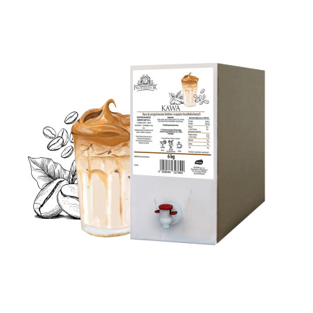 Baza do drinków i bezalkoholowych koktajli KAWA PROFIMATOR box 6kg